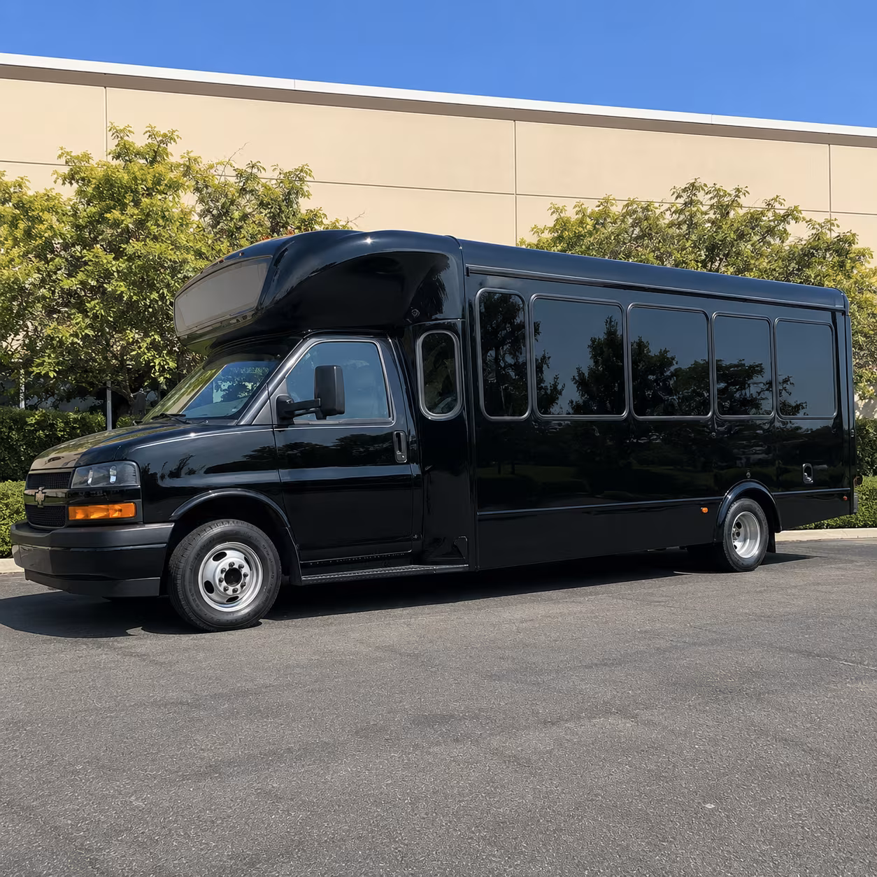 tucson party bus booking step 1